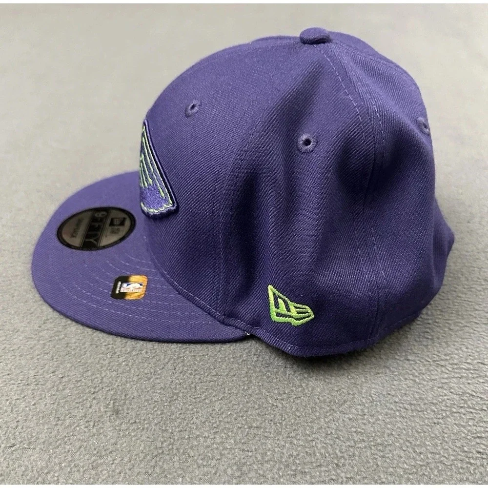 New Era New Orleans Pelicans 9FIFTY 24/25 City Edition Purple SnapBack Cap Hat